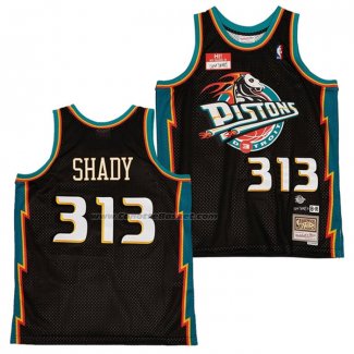 Maglia Detroit Pistons Slim Shad x Br #313 Nero