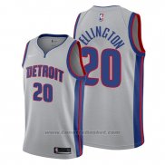 Maglia Detroit Pistons Wayne Ellington #20 Statement Grigio