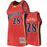 Maglia Golden State Warriors Alfonzo Mckinnie 2009-10 Hardwood Classics Arancione