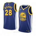 Maglia Golden State Warriors Alfonzo Mckinnie #28 Icon 2018 Blu