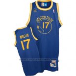 Maglia Golden State Warriors Chris Mullin #17 Retro Blu