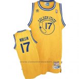 Maglia Golden State Warriors Chris Mullin #17 Retro Giallo