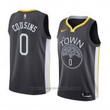 Maglia Golden State Warriors Demarcus Cousins Statement #0 2018-19 Nero