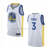 Maglia Golden State Warriors Jordan Poole #3 Association 2022-23 Bianco