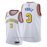 Maglia Golden State Warriors Jordan Poole #3 Classic Edition Bianco