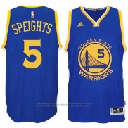 Maglia Golden State Warriors Marreese Speights #5 Blu