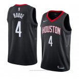 Maglia Houston Rockets Danuel House #4 Statement 2018 Nero