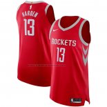 Maglia Houston Rockets James Harden #13 Icon Autentico Rosso