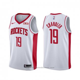 Maglia Houston Rockets Tyson Chandler #19 Association Bianco