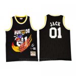 Maglia Houston Rockets X Cactus Jack #01 Nero