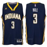 Maglia Indiana Pacers George Hill #3 Blu