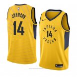 Maglia Indiana Pacers Omari Johnson #14 Statement 2018 Giallo