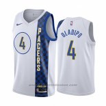 Maglia Indiana Pacers Victor Oladipo #4 Citta Bianco