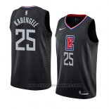 Maglia Los Angeles Clippers Mfiondu Kabengele #25 Statement 2019 Nero