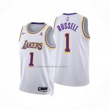 Maglia Los Angeles Lakers D'angelo Russell #1 Association 2022-23 Bianco