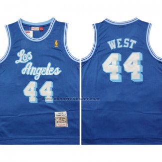 Maglia Los Angeles Lakers David West #44 Mitchell & Ness 1960-61 Blu