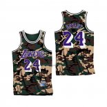 Maglia Los Angeles Lakers Kobe Bryant #24 Camuffamento