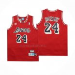 Maglia Los Angeles Lakers Kobe Bryant #24 Throwback Rosso
