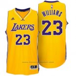 Maglia Los Angeles Lakers Lou Williams #23 Giallo