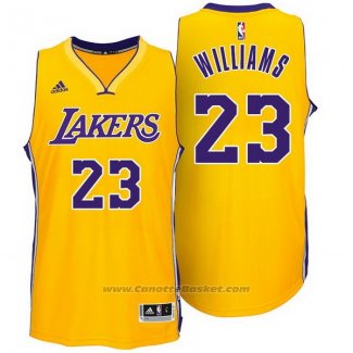 Maglia Los Angeles Lakers Lou Williams #23 Giallo