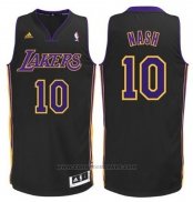 Maglia Los Angeles Lakers Steve Nash #10 Nero