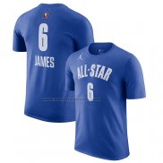 Maglia Manica Corta All Star 2023 LeBron James Blu