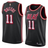 Maglia Miami Heat Dion Waiters #11 Classic 2018 Nero