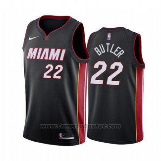 Maglia Miami Heat Jimmy Butler #22 Icon 2018 Nero