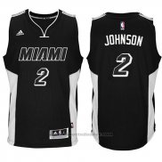 Maglia Miami Heat Joe Johnson #2 Nero