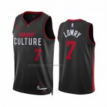 Maglia Miami Heat Kyle Lowry #7 Citta 2023-24 Nero