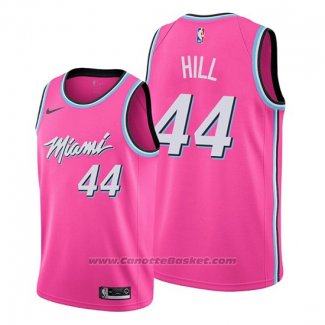 Maglia Miami Heat Solomon Hill #44 Earned 2019-20 Rosa