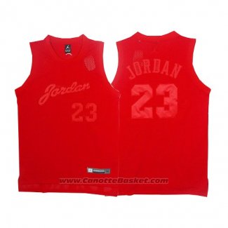 Maglia Michael Jordan #23 Rosso