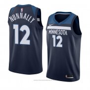 Maglia Minnesota Timberwolves James Nunnally #12 Icon 2018 Blu