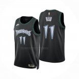 Maglia Minnesota Timberwolves Naz Reid No 11 Classic 2025-26 Nero