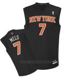 Maglia Moda Nero New York Knicks Nickname Melo #7 Nero