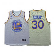 Maglia Moda Statico Golden State Warriors Stephen Curry #30 Grigio