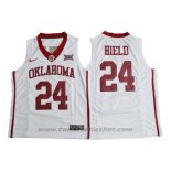 Maglia NCAA Oklahoma State Buddy Hield #24 Bianco