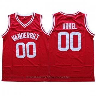 Maglia NCAA Vanderbilt Steve Urkel #00 Rosso