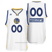 Maglia Natale 2014 Golden State Warriors Adidas Personalizzate Bianco