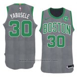 Maglia Natale 2018 Boston Celtics Guerschon Yabusele #30 Verde