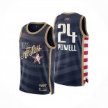 Maglia Nba All Star 2026 Norman Powell No 24 Blu