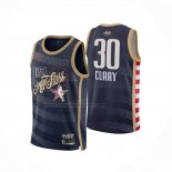 Maglia Nba All Star 2026 Stephen Curry No 30 Blu