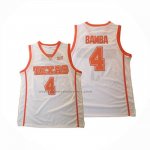 Maglia Ncaa Texas Bamba Bianco