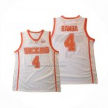 Maglia Ncaa Texas Bamba Bianco