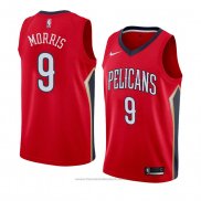 Maglia New Orleans Pelicans Darius Morris #9 Statement 2018 Rosso