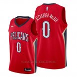 Maglia New Orleans Pelicans Nickeil Alexander-Walker #0 Statement Rosso