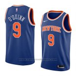 Maglia New York Knicks Kyle O'quinn #9 Icon 2018 Blu