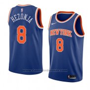 Maglia New York Knicks Mario Hezonja #8 Icon 2018 Blu