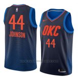 Maglia Oklahoma City Thunder Dakari Johnson #44 Statement 2018 Blu