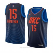 Maglia Oklahoma City Thunder Donte Grantham #15 Statement 2018 Blu